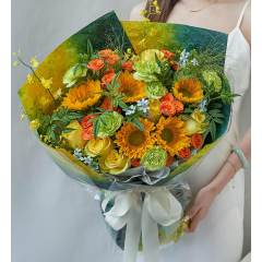 一路生花/油画风系列