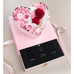 心形礼盒/迪奥#999丝绒+888+花漾香水30ml