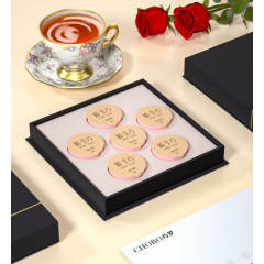 巧罗 无糖生巧克力礼盒锁鲜装节日礼物-原味120g