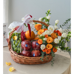 幸福阳光/水果花篮