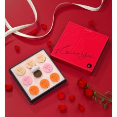 巧罗缤纷系列手工现制生巧礼盒0添加蔗糖(9罐)