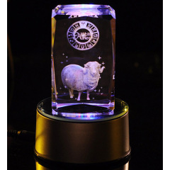 3D水晶内雕-白羊座